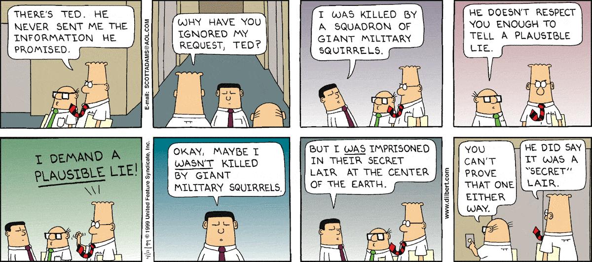 Dilbert Cartoon